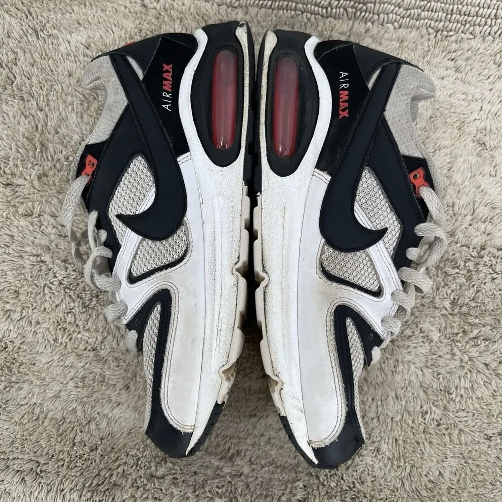 Nike Sneaker Air Max Command Men's Cushionned Running Trainers Shoes White 8.5‎